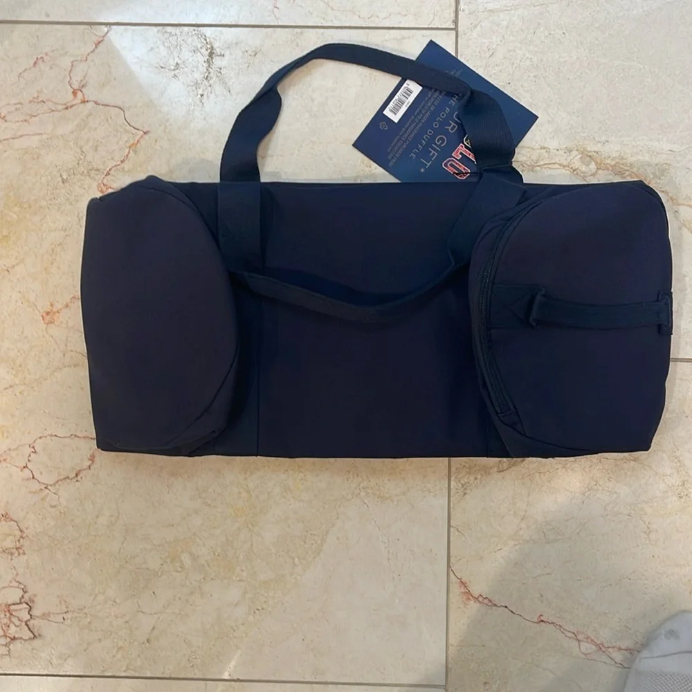 Ralph Lauren navy blue duffle bag
